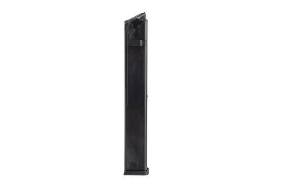 Toolman Tactical 9mm 35 Round Magazine for Glock features black polymer material